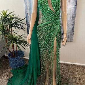 Illusion Pageant Gown